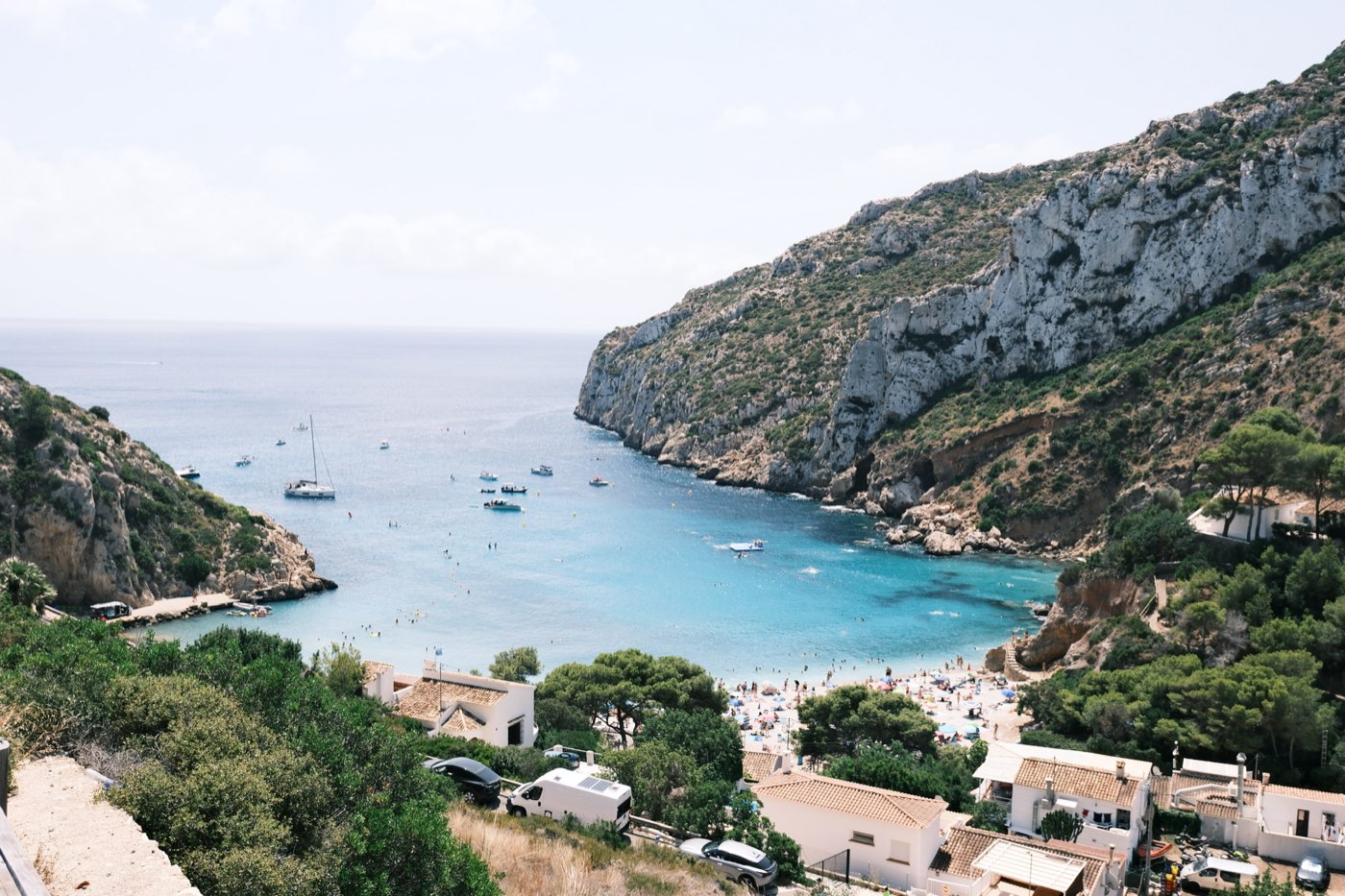 Cala Granadella an der Costa Blanca